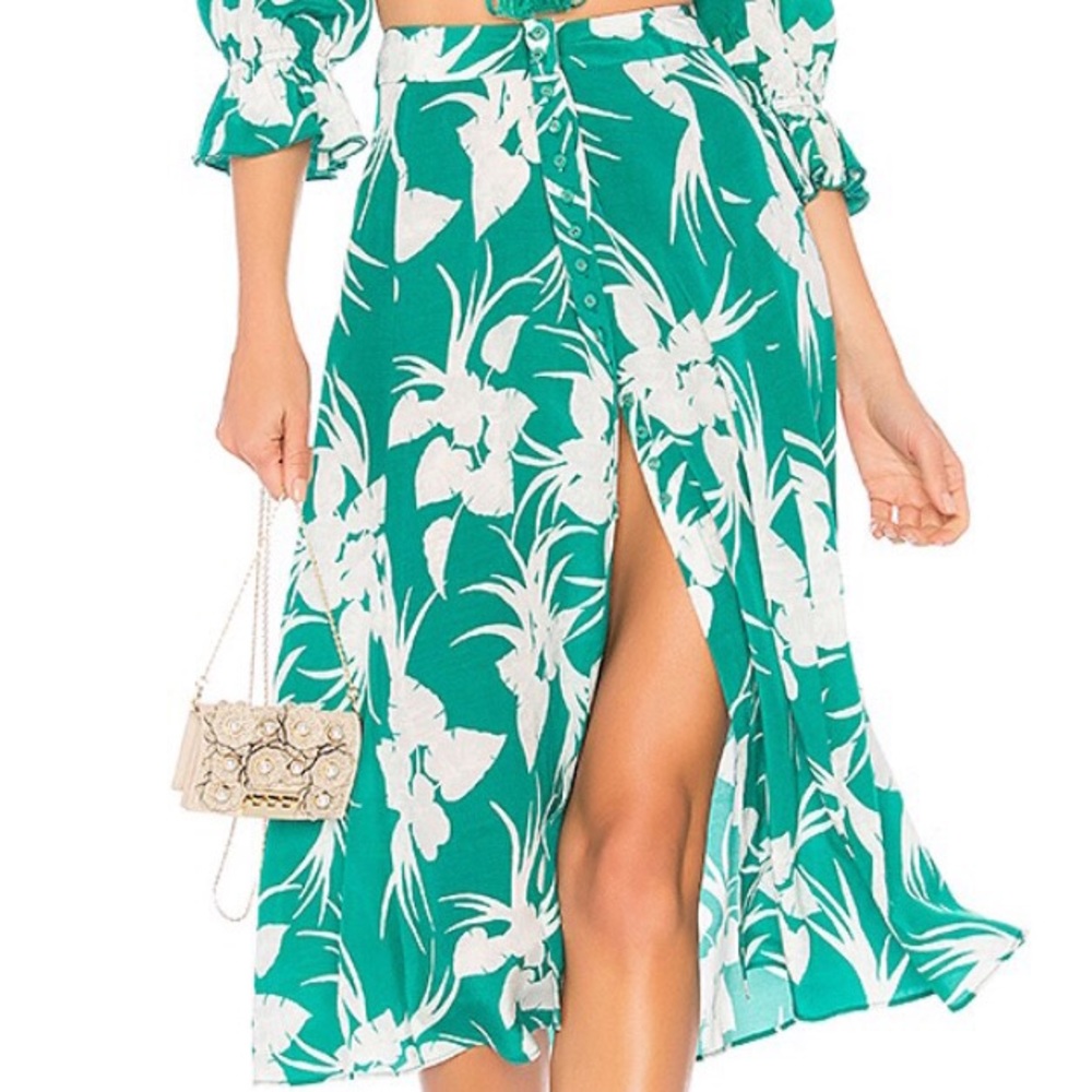 Majorelle Sunday Skirt in Tropical